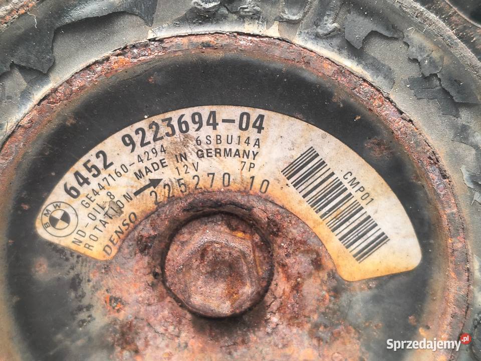 SPRĘŻARKA KLIMATYZACJI BMW F10 F11 F30 F31 20 D Chełm