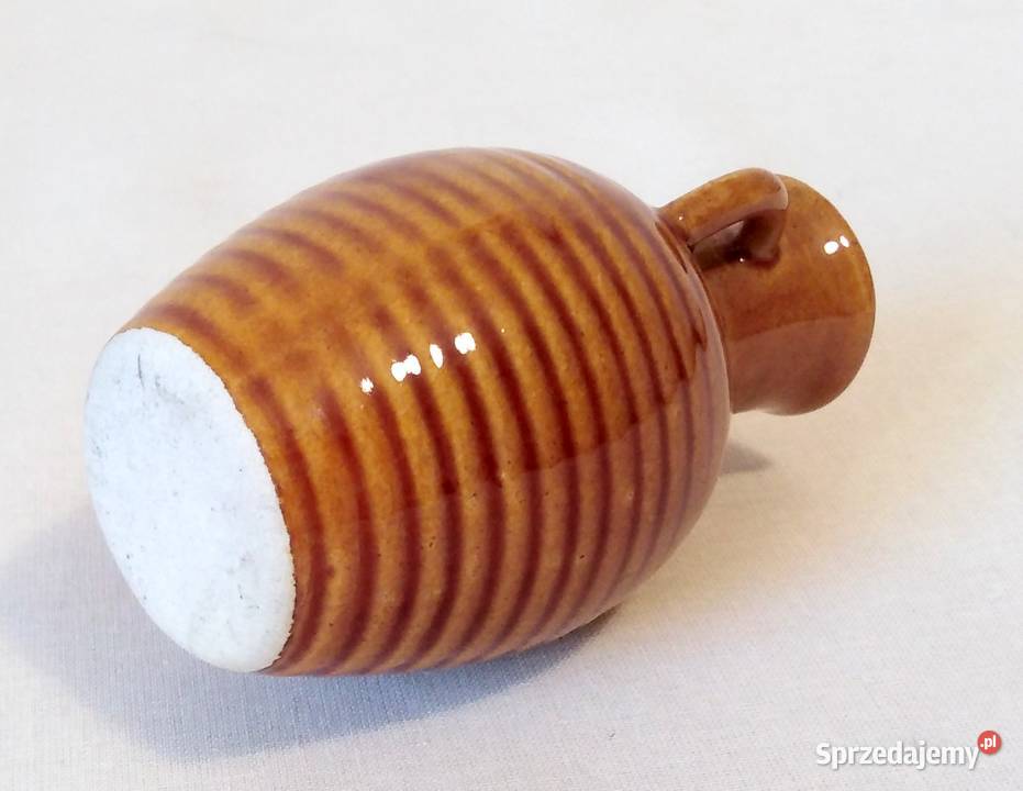 Wazonik ceramiczny epoka PRL Włodawa