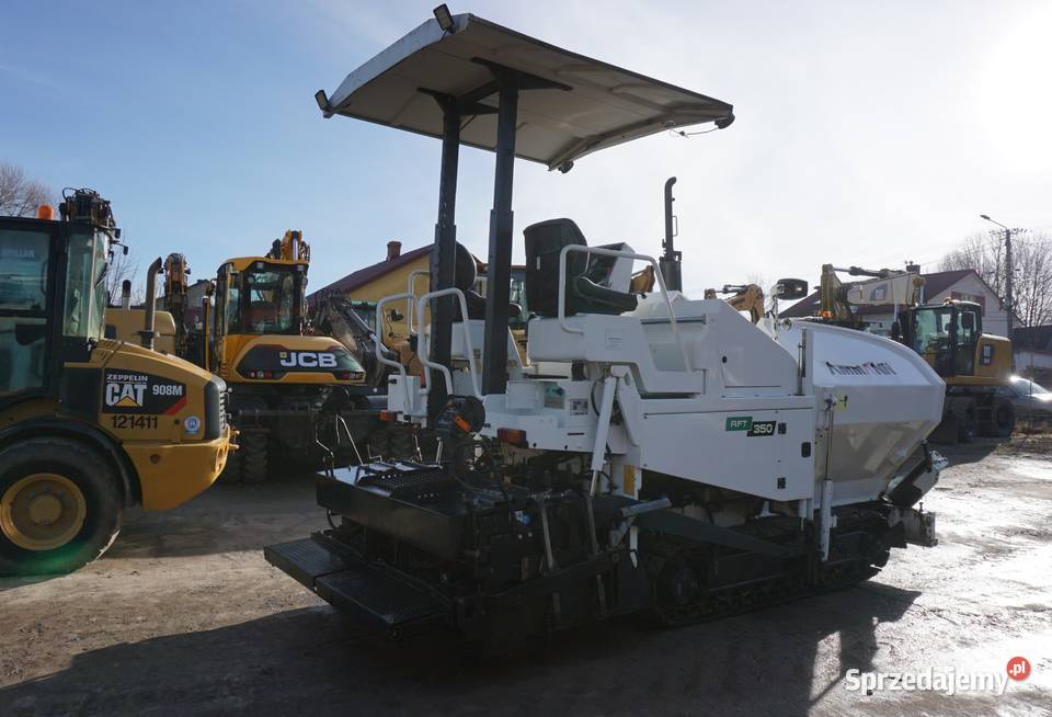 Rozściełacz do asfaltu Ammann ATF 350 E 2014 Jeziorko