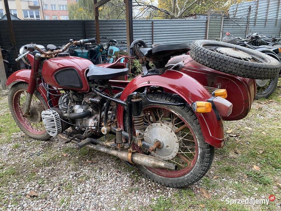 K750 polskie dokumenty m72 k750 Ural Rok produkcji 1969 Dniepr Siedlce