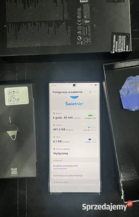 Samsung Galaxy S22 Ultra 512 GB Pamięć większa Elektronika śląskie