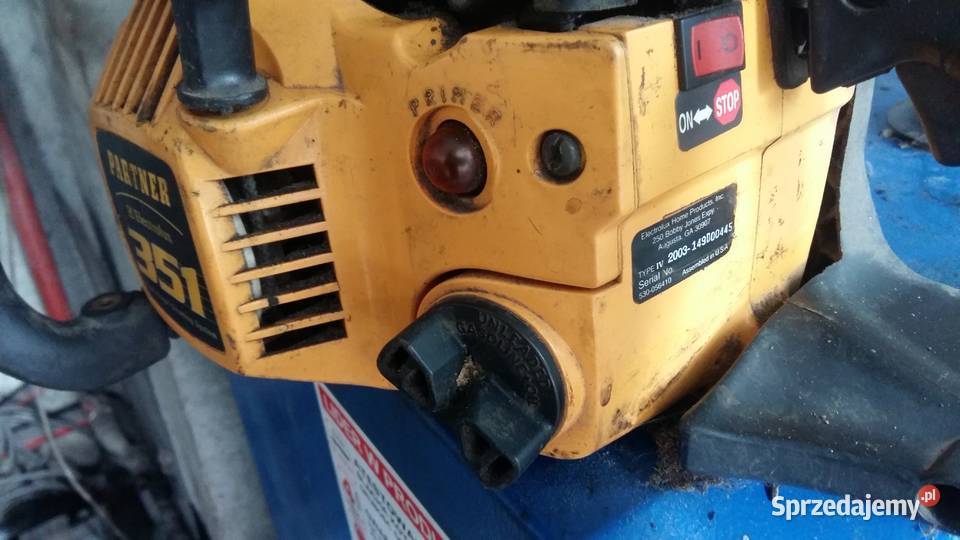 Pilarka PARTNER 351 CZEŚCI Spalinowe podkarpackie Sanok sprzedam