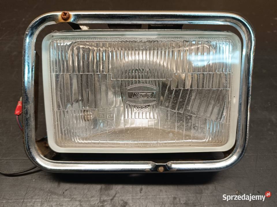 Lampa przód przednia światło reflektor klosz Gołaczewy