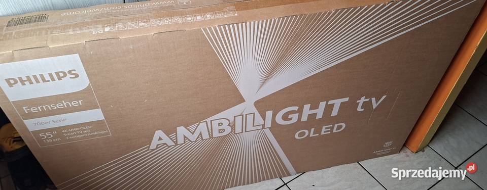 Nowy Telewizor Smart Tv Philips 55Oled 76912 śląskie