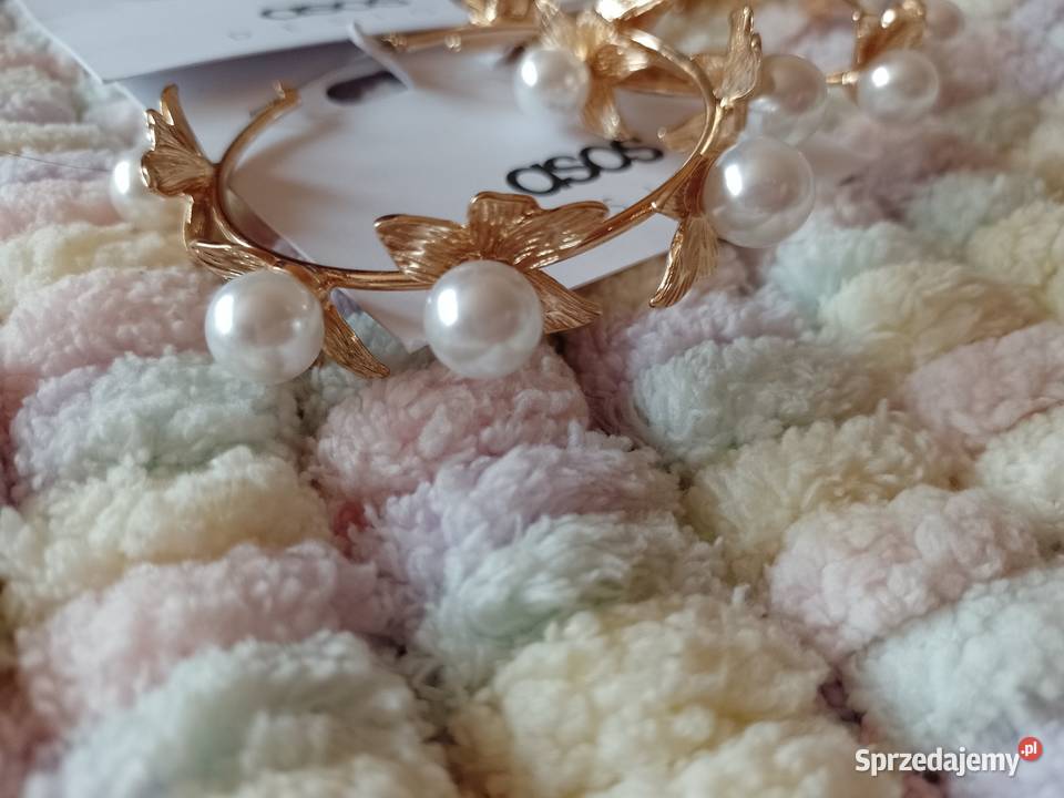 ASOS Wytworne bogato zdobione kolczyki Kraków
