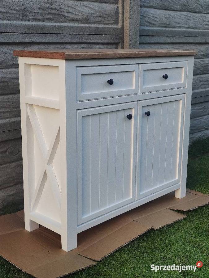 Komoda drewniana styl skandynawski 36cm