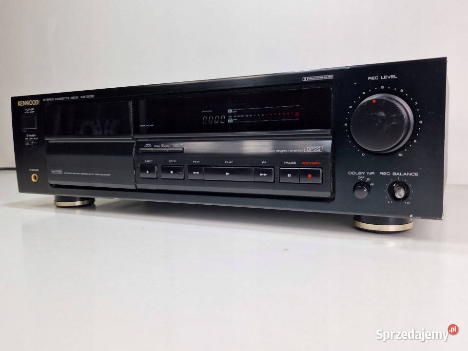 kenwood kx3030 magnetofon catette deck 3030 Magnetofony wielkopolskie Międzychód