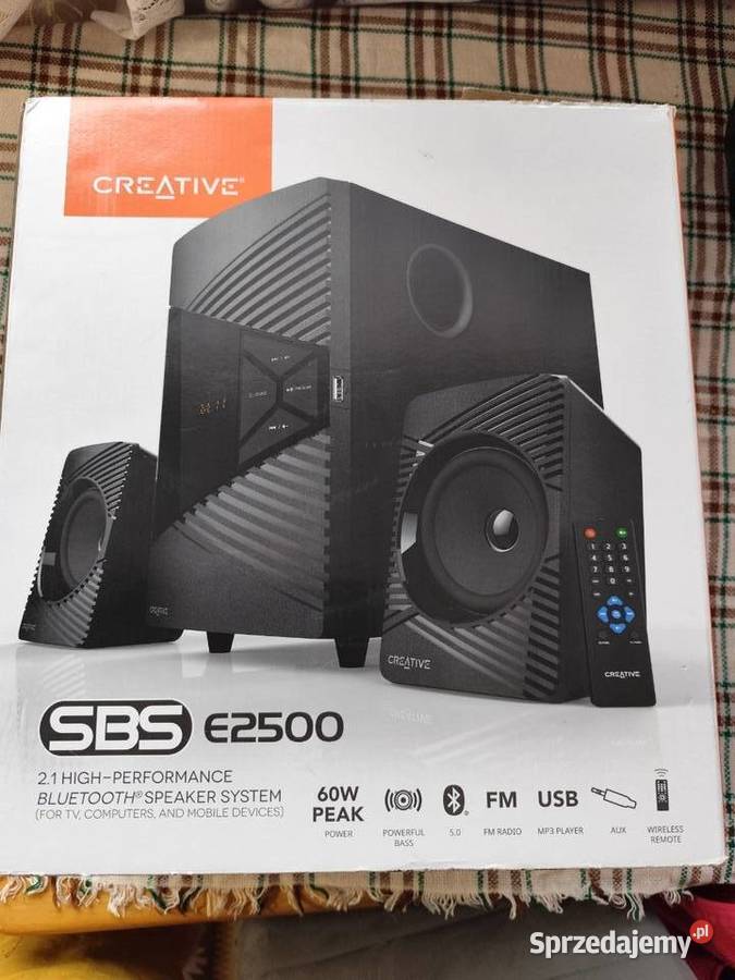 Głośniki komputerowe Creative SBS E2500 21 30W Pozostałe Stalowa Wola