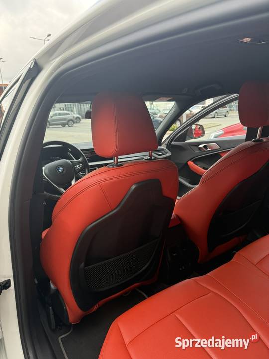 BMW Seria 1 BMW 118i Luxury Line Skóra Magma Red gniazdo USB pomorskie Gdańsk