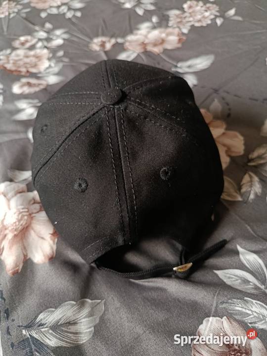 Czapka z daszkiem Moschino czarna regulacja z Białystok