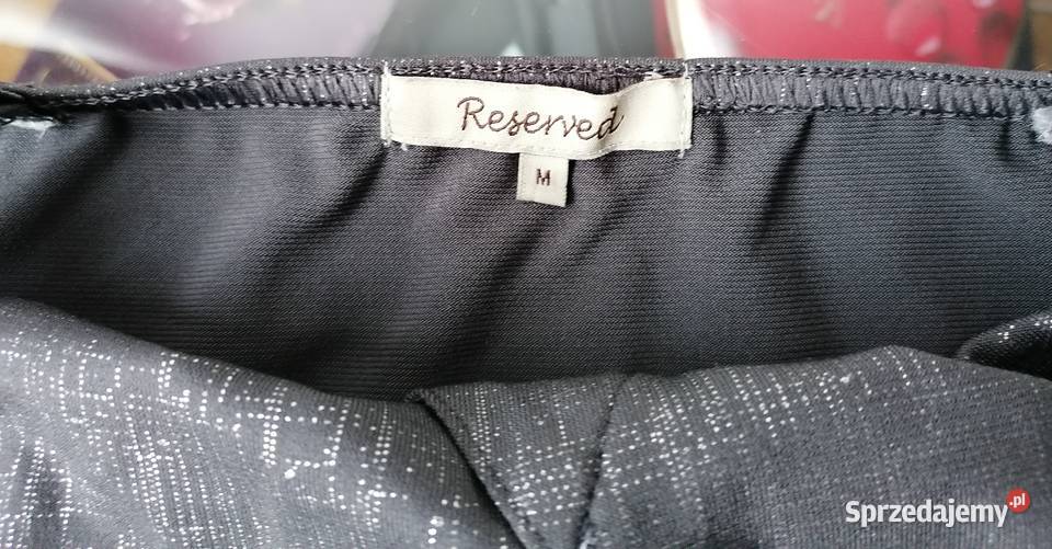 MODNY SZARY TOP NA RAMIĄCZKACH RESERVED RM szary/srebrny Łódź