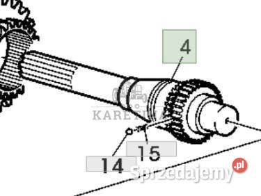 John Deere 6820 6920 6920S Wał Napędowy Jastrzębniki
