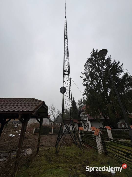 Antena radiowa maszt stalowy solidny CB radio Naterki