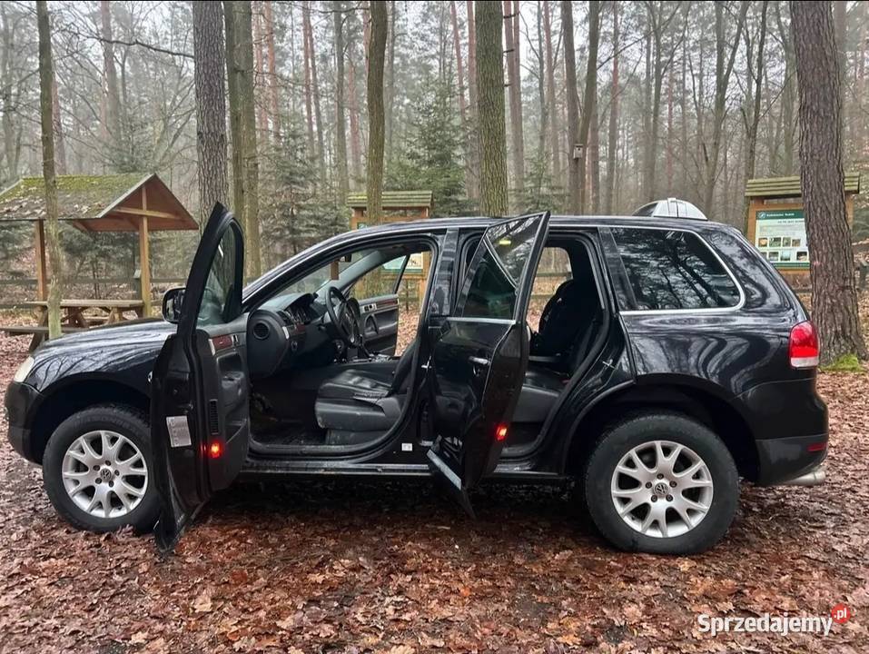 VW Touareg 25 TDI R5 Szyber Manual Hak 35T Bez mazowieckie sprzedam