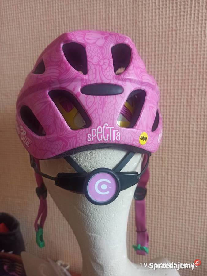 Kask rowerowy dziewczęcy Spectra 4855 Koszalin