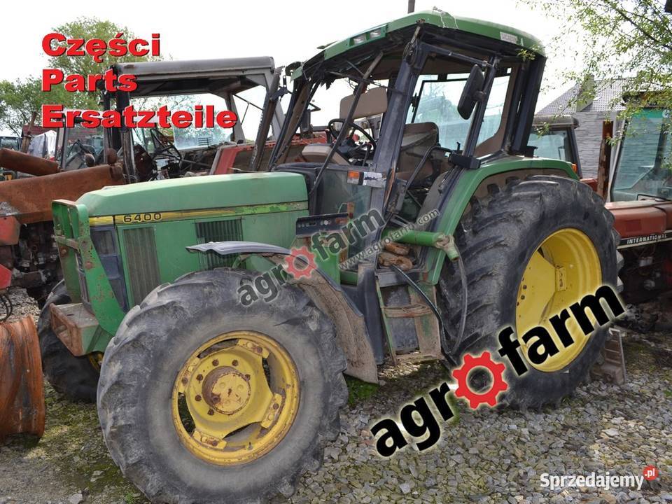 John Deere 6400 części skrzynia biegów silnik Byków