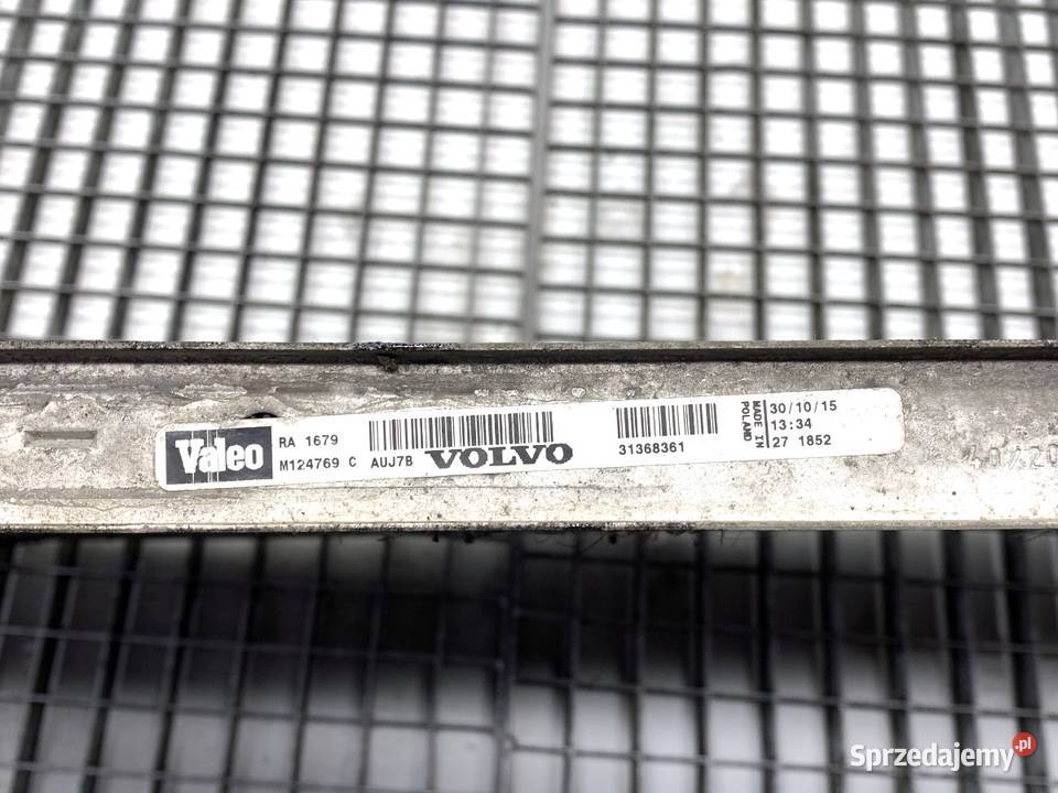 CHŁODNICA WODY VOLVO S80 II 20 163 31368361 0616