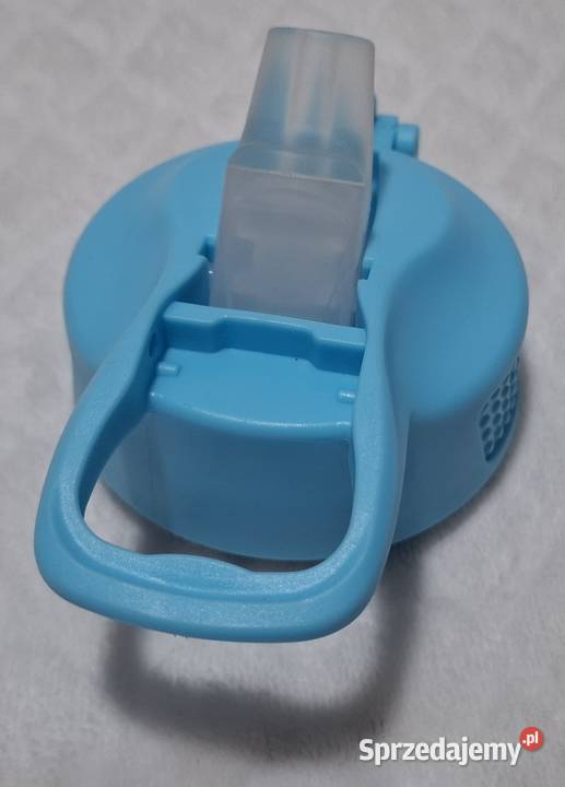 Nakrętka do bidonu na wodę dziubek niebieska 65 śląskie sprzedam