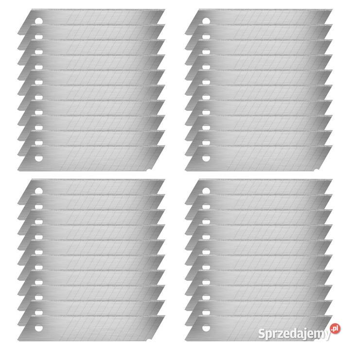 Ostrza do noża tapeciak 40sztuk zestaw ostrzy