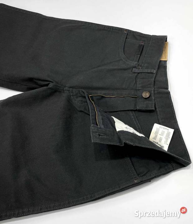 Spodnie męskie Wrangler Texas Stretch Navy Grey Odzież codzienna Pisz sprzedam