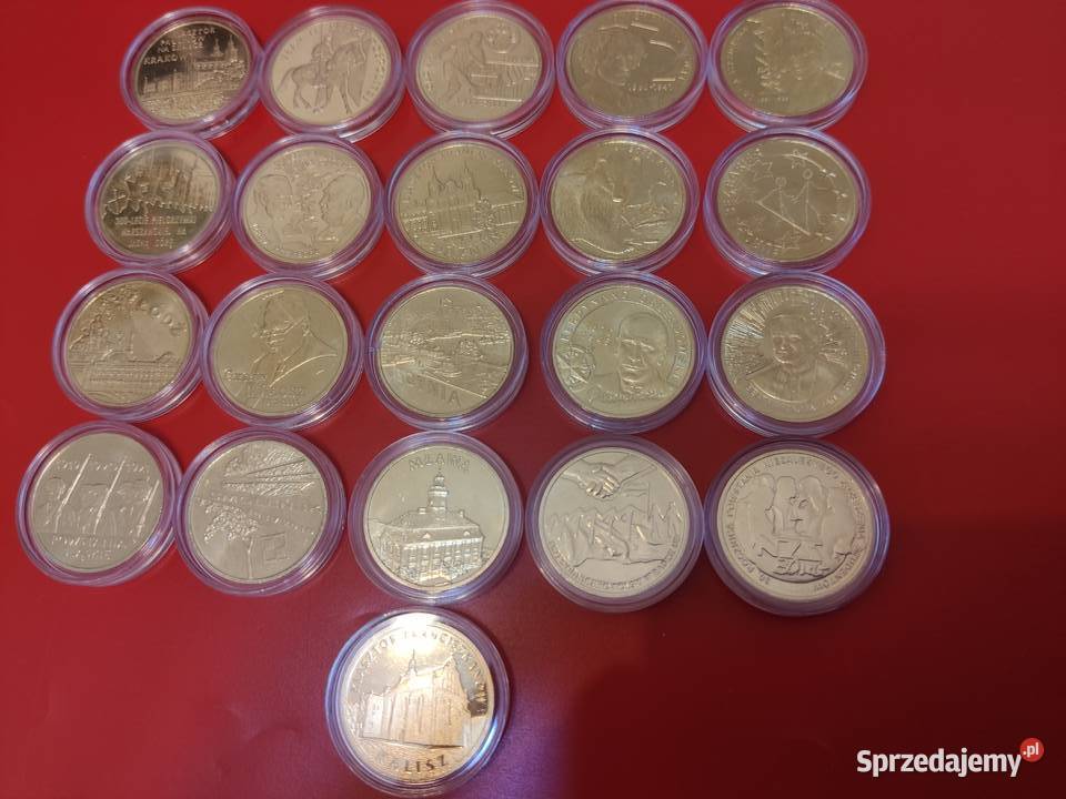 2011r. 2zł GN komplet 21 monet