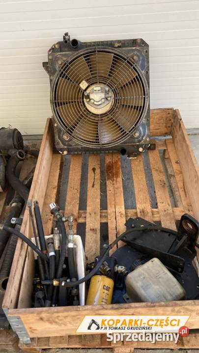 CAT 906 maszyna do rozbiórki na części pokrywa pomorskie Kosakowo sprzedam