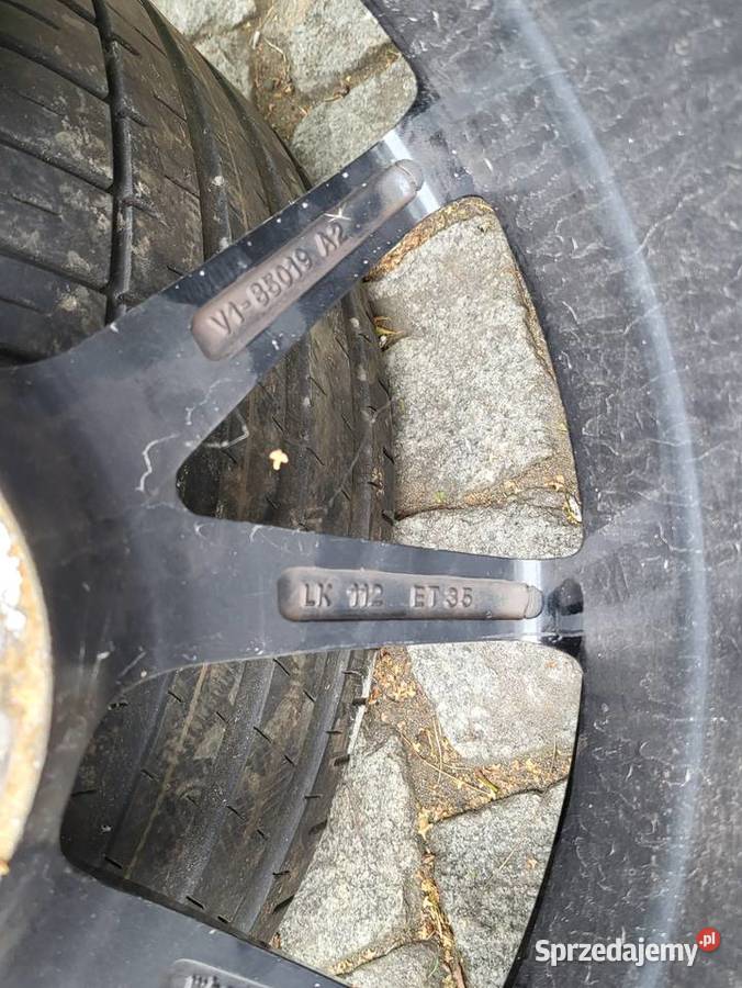 245 35 19 2X ALU V1 MERCEDES VW 5X112 OPONY Samochodowe Rybnik