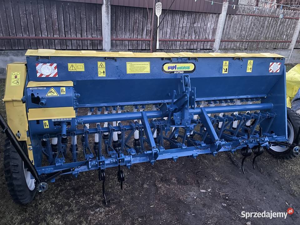 Siewnik Poznaniak 27m na docisku Szówsko