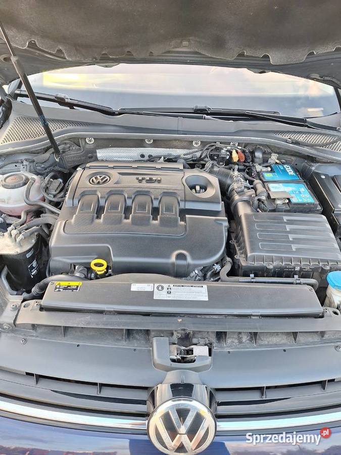 VW Golf 7 16 TDI 116 polski salon poduszka powietrzna wielkopolskie Leszno