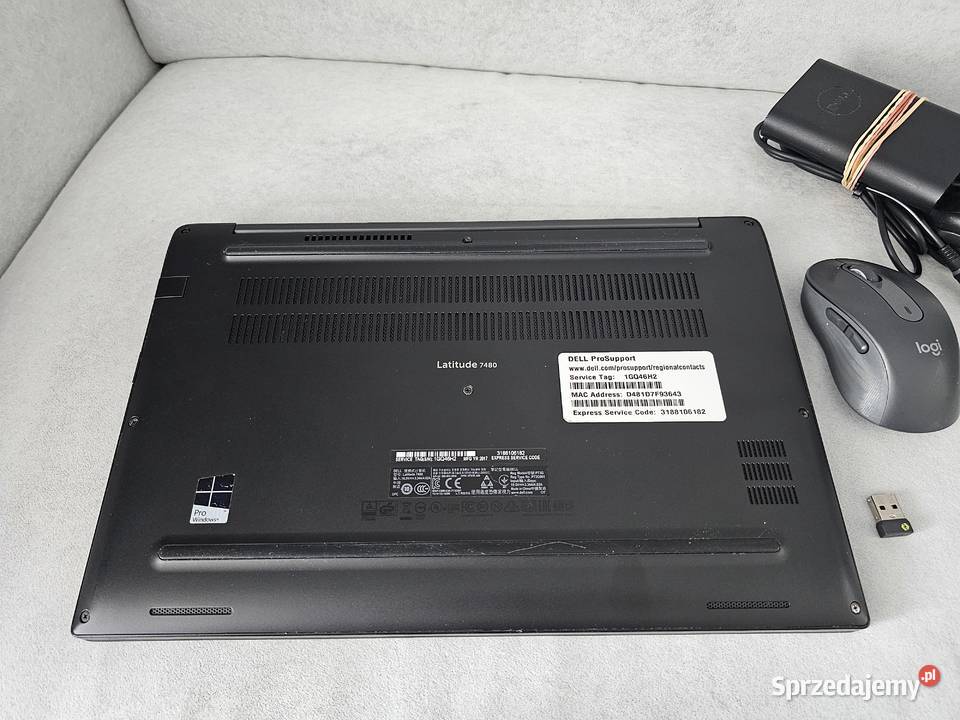 Laptop Dell Latitude 7480 i5 8GB dysk m2 256GB Laptopy i netbooki