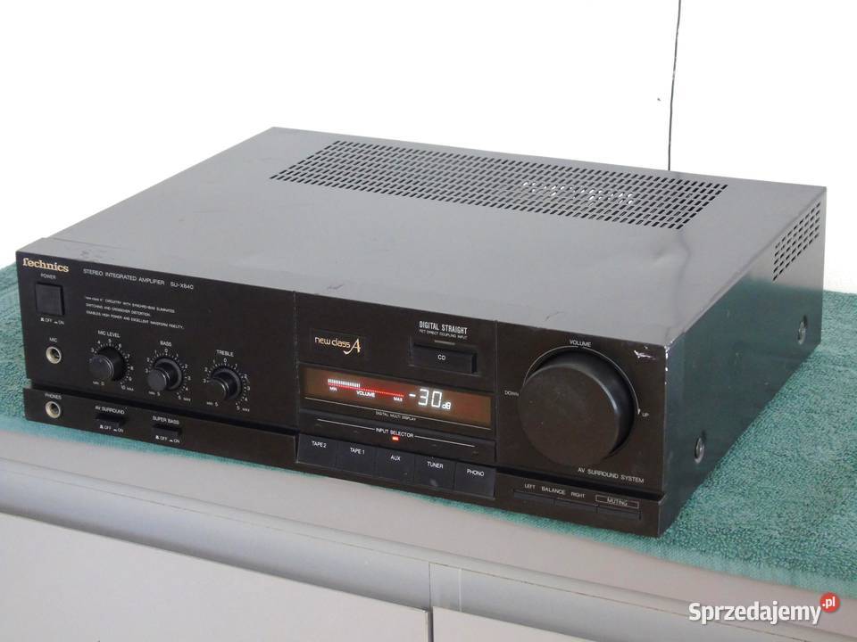 Wzmacniacz stereo Technics SUX840 mocny DOSTAWA Audio Jasło sprzedam