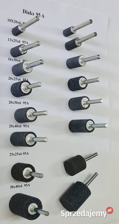 Ceramiczny kamień na trzpieniu 10x20x6mm 95A lubelskie Lublin