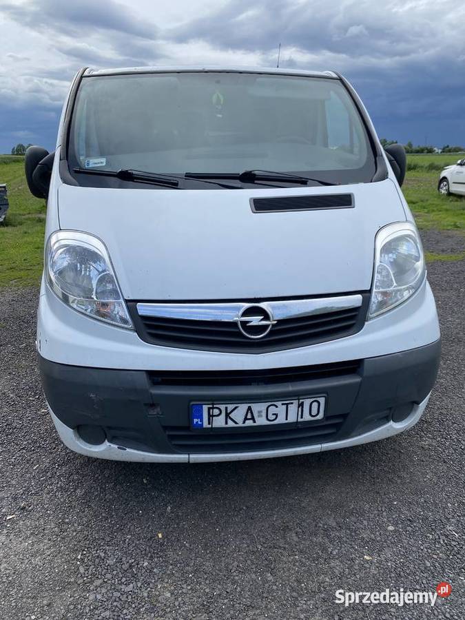 Renault Trafic II Opel Vivaro 20 DCI 115 zarejestrowany w Polsce wielkopolskie Kalisz