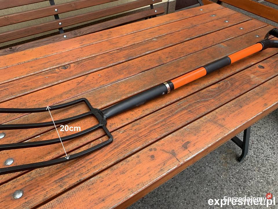 KUTE widły ogrodowe oprawne hak do obornika sprzedam