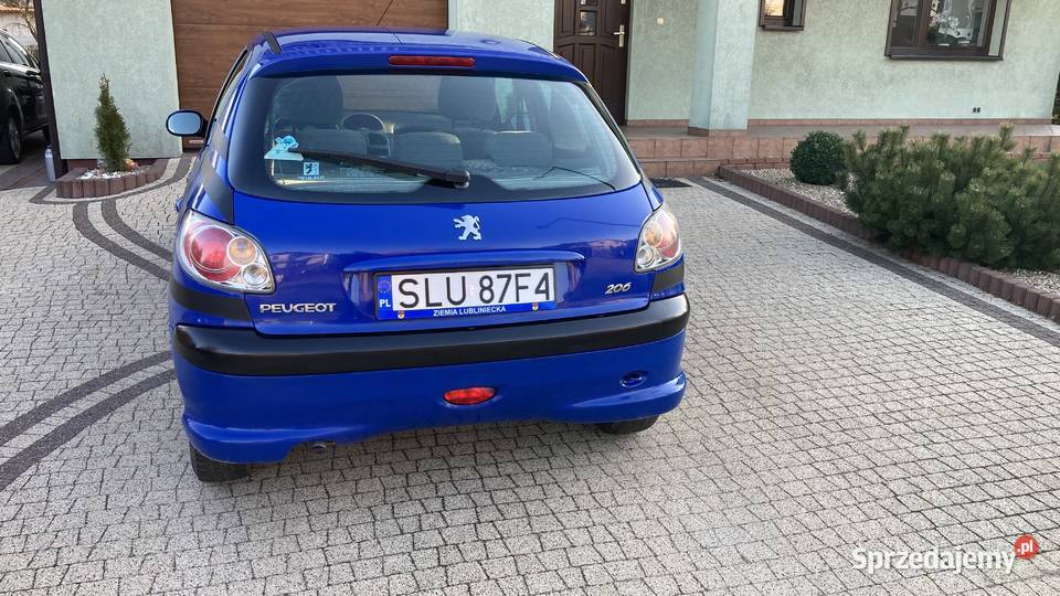 Sprzedam Peugeot 206 11 benzyna śląskie Lubliniec
