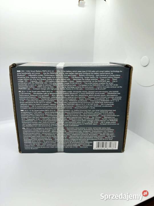 Akumulator LiIon Parkside 20V 12Ah Akumulatory Elbląg