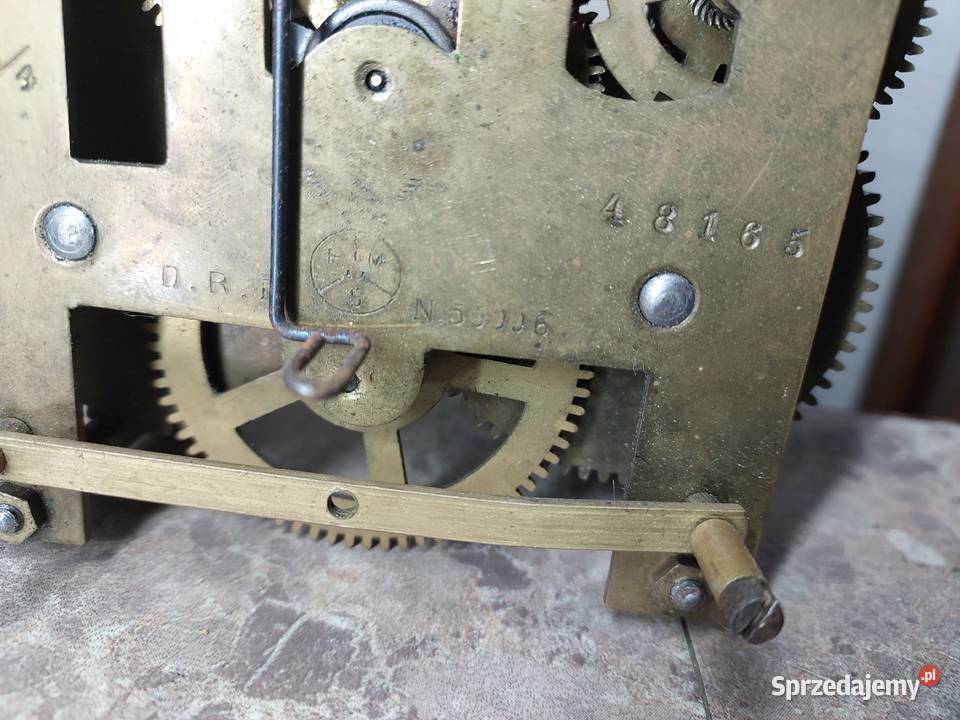 693 Mechanizm starego zegara ściennego FMS 55006