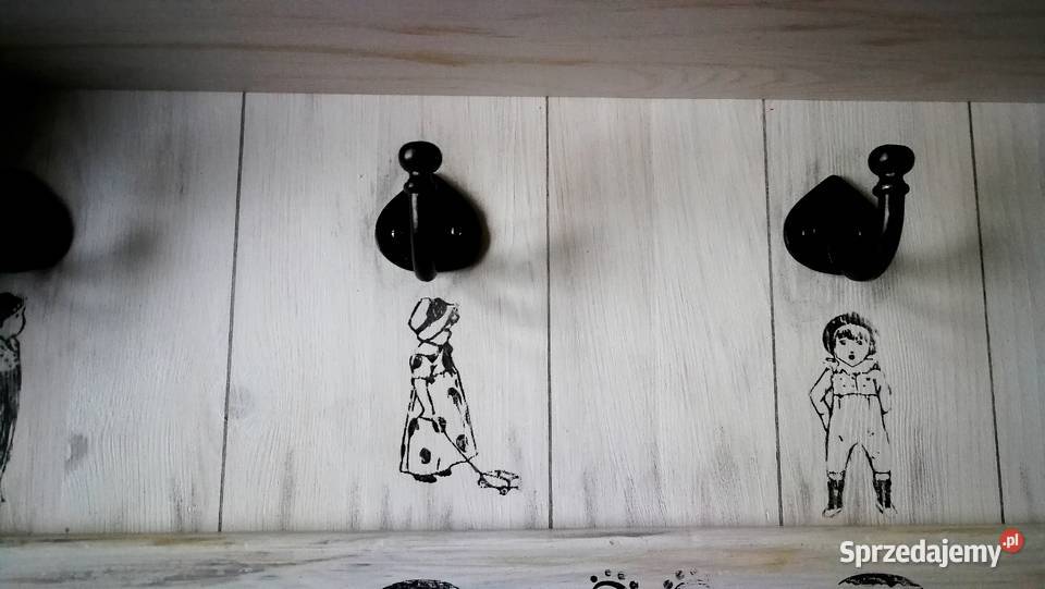 Wieszak prowansalski vintage rustykalny kuchenny Radków sprzedam