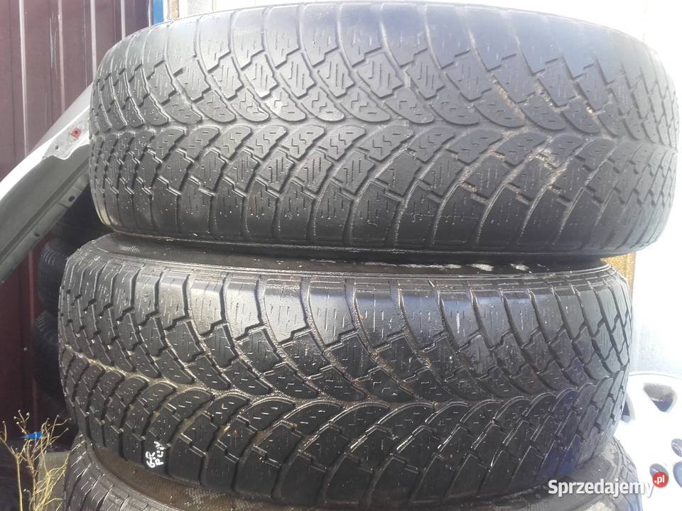 Fiat Grande Punto opony felgi koła zimowe stalowe Samochodowe Łódź sprzedam