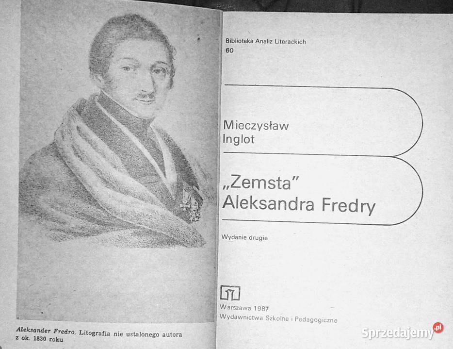 Zemsta Aleksandra Fredry Mieczysław Inglot Chełm