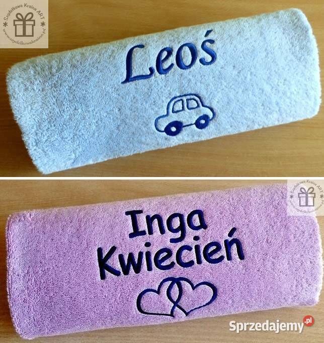 Prezent na Dzień Dziecka RĘCZNIK z napisem Toruń