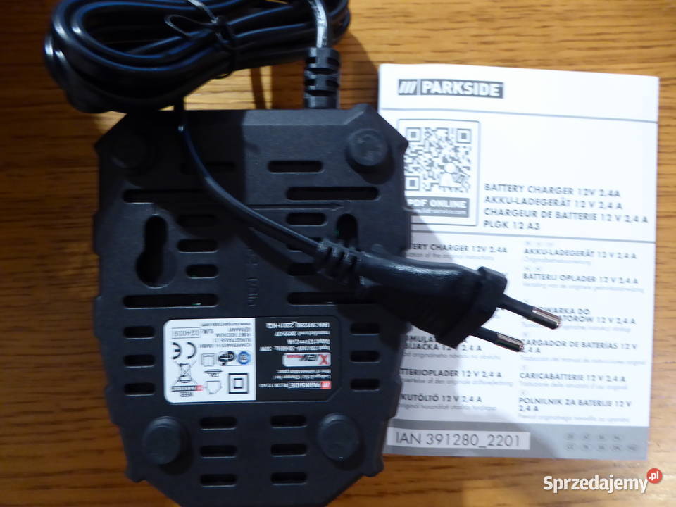 Nieużywana ładowarka 12V24A50W PARKSIDE PLGK 12 Części do elektronarzędzi Olsztyn