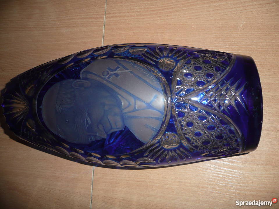 Wazon kryształowy z wizerunkiem Jana Pawła II podkarpackie Nisko