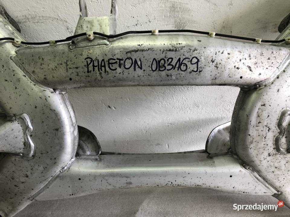 SANKI WÓZEK TYŁ 3D0505235AE VW PHAETON 30TDI