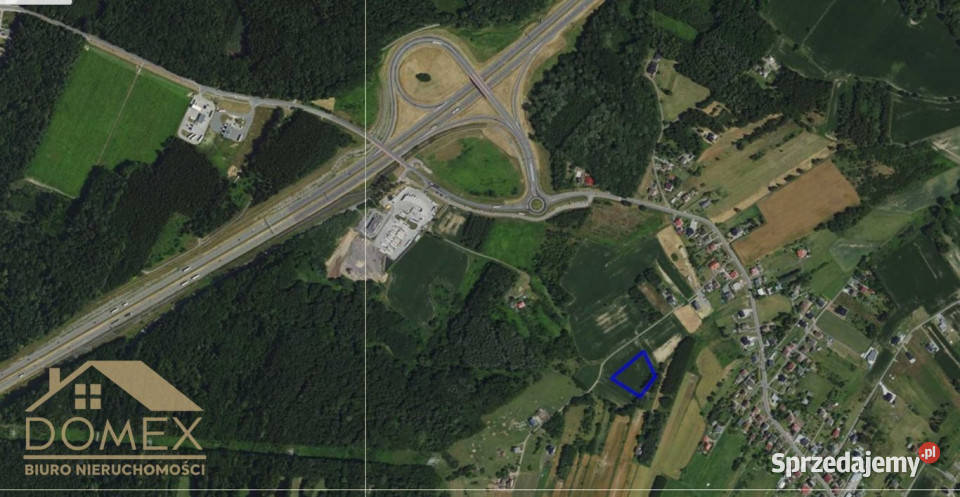 Ogłoszenie grunt 5134m2 Łaziska handlowo-usługowa sprzedam