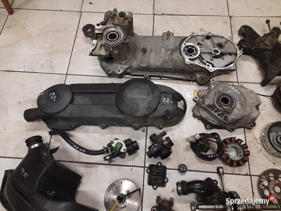 Aprilia SR 50 Ditech silnik części wał cylinder Jelenia Góra