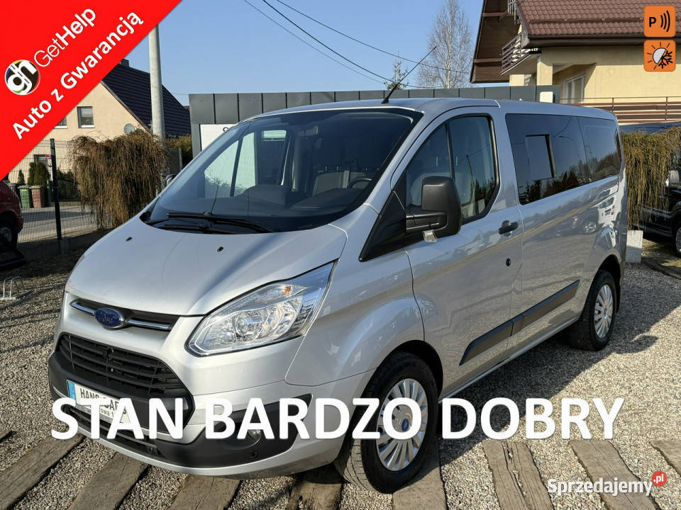 Ford Transit Custom 9osobowyklimagwarancja światła przeciwmgielne Dąbrowa