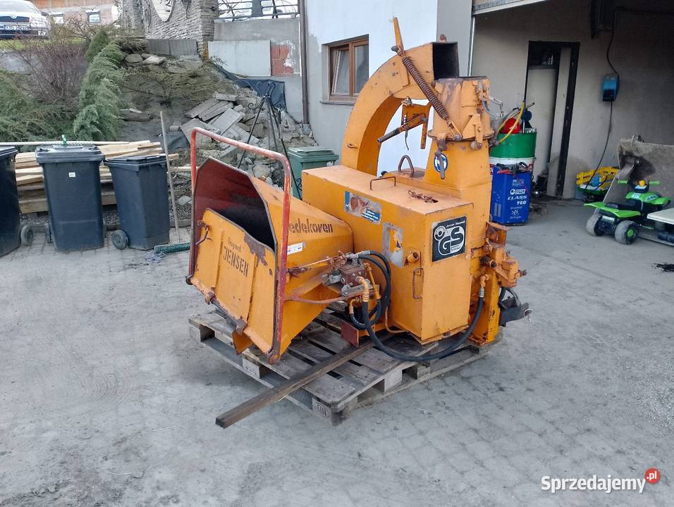 Rębak Jensen Unimog traktor małopolskie Stary Sącz
