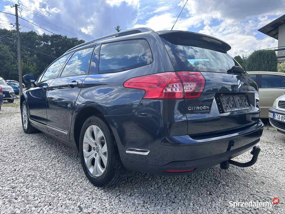 Citroen C5 Automat Zadbana Gwarancja Przebiegu grafitowy Ładna