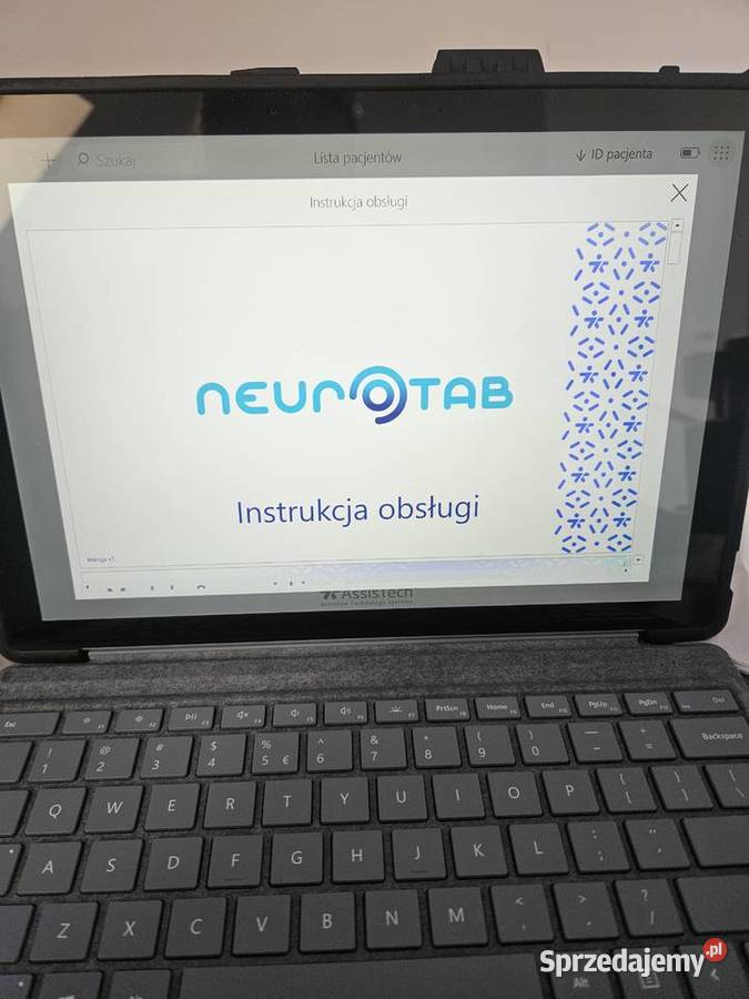 Cyber oko tablet firmy assistech neuro tablet Piaseczno